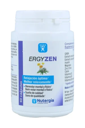 Ergyzen relaxation and sleep 60 capsules Nutergia Next Day Delivery
