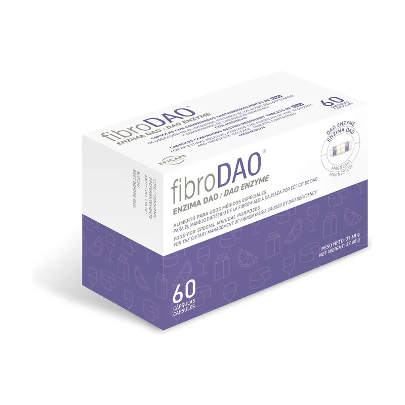 Brand New FibroDAO 60 capsules DR Healthcare