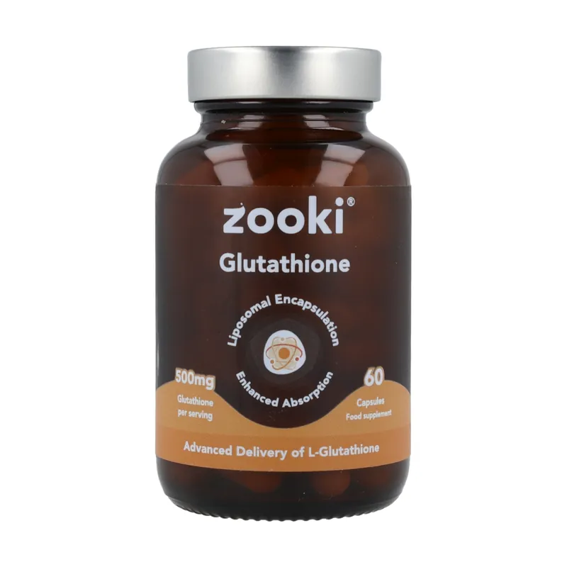 Liposomal glutathione 60 capsules of 500mg Zooki Authentic