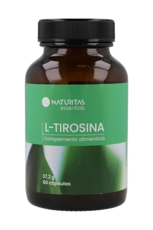 L-Tyrosine 60 capsules of 500mg Essentials Budget