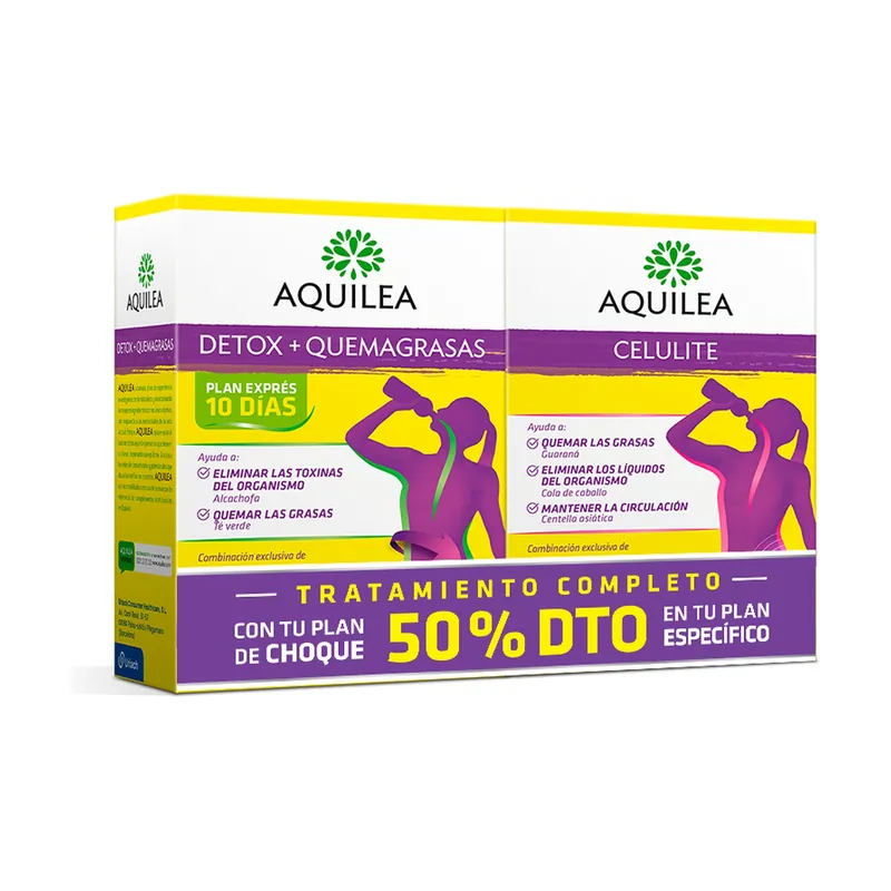 Aquilea Detox Fat Burner + Cellulite Pack (50% OFF) 10 + 15 Sticks Aquilea Discount