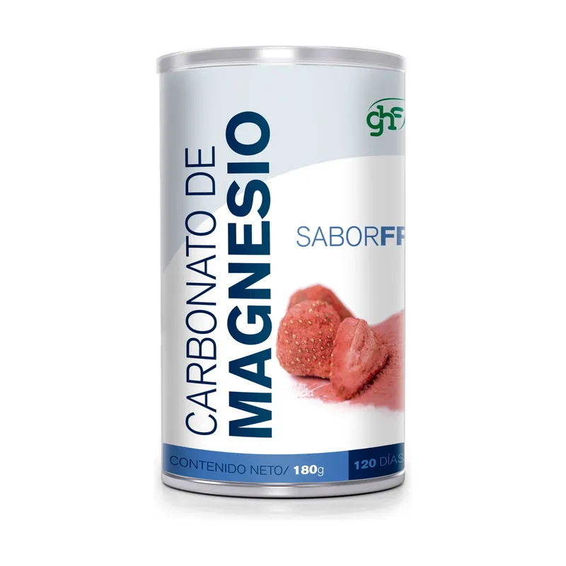 Magnesium carbonate strawberry flavor 180 g of powder GHF Direct From Factory