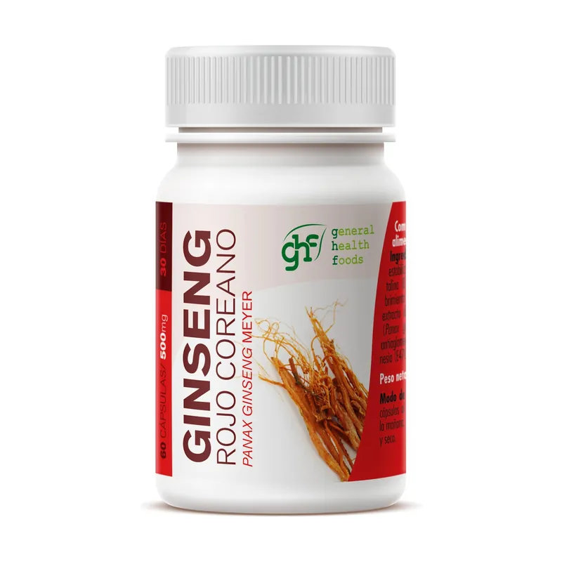 One Day Deal Korean red ginseng 60 capsules of 500mg GHF