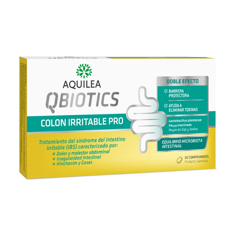 Trusted Brand Yarrow Qbiotics irritable colon pro 30 tablets Aquilea