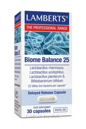 Professional Grade biome balance 25 30 capsules Lamberts