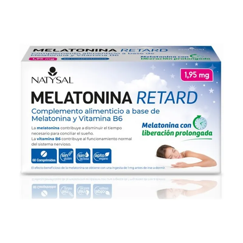 Trusted Brand Melatonin retard 60 tablets Natysal