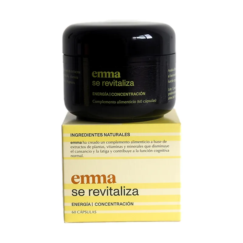 Emma is revitalized – energy and focus 60 capsules emma health Affordable