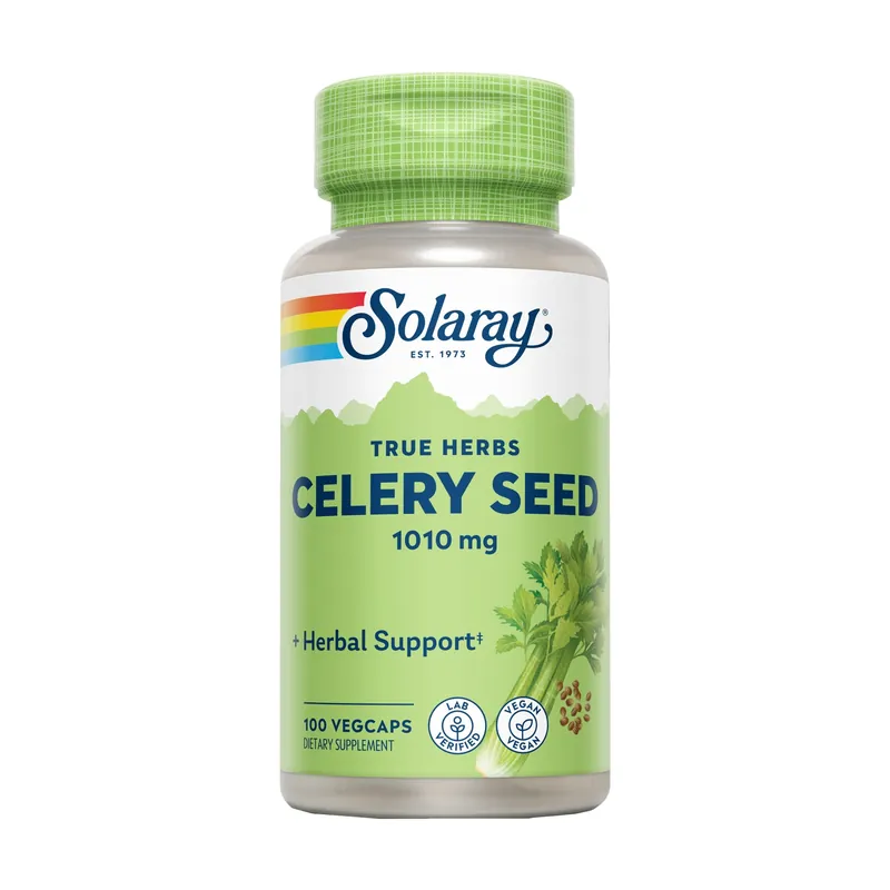 Celery Seed Celery 100 capsules of 505mg Solaray Buy Today