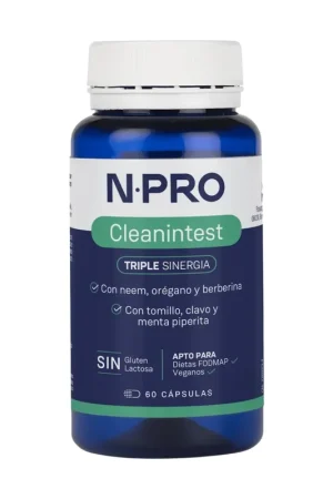 NPro Cleanintest (intestinal cleansing) 60 capsules NPro Fresh Stock