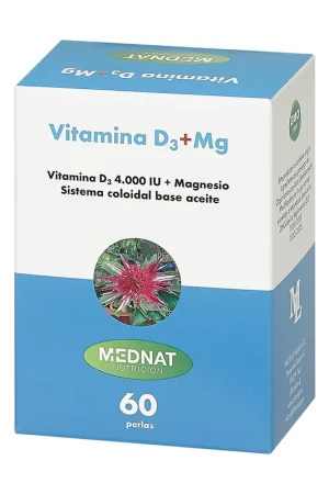 Vitamin D3+Mg 60 softgels Mednat Special Offer