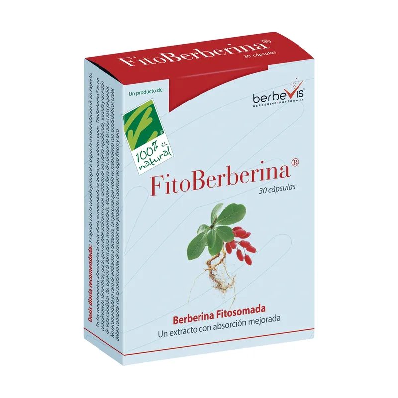 Crafted PhytoBerberine 30 capsules 100% Natural