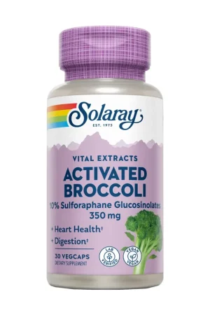Activated broccoli - activated broccoli seed extract 30 capsules Solaray Discount