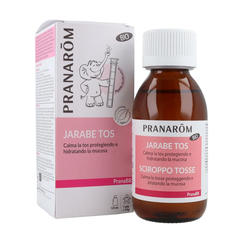 Fresh Stock Pranabb organic cough syrup 120 ml Pranarom