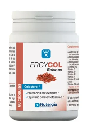 Direct From Factory Ergycol balance 60 vegetable capsules Nutergia