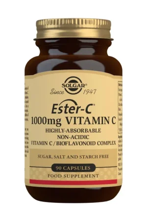 Super Sale Ester-C Vitamin C 1000 mg 90 capsules Solgar