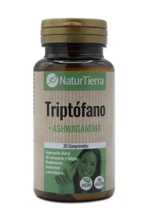 Get Yours tryptophan + ashwagandha 30 tablets Naturtierra