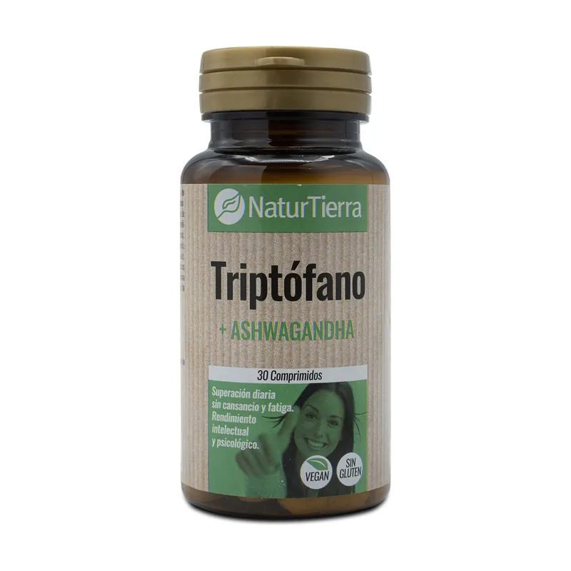 Get Yours tryptophan + ashwagandha 30 tablets Naturtierra