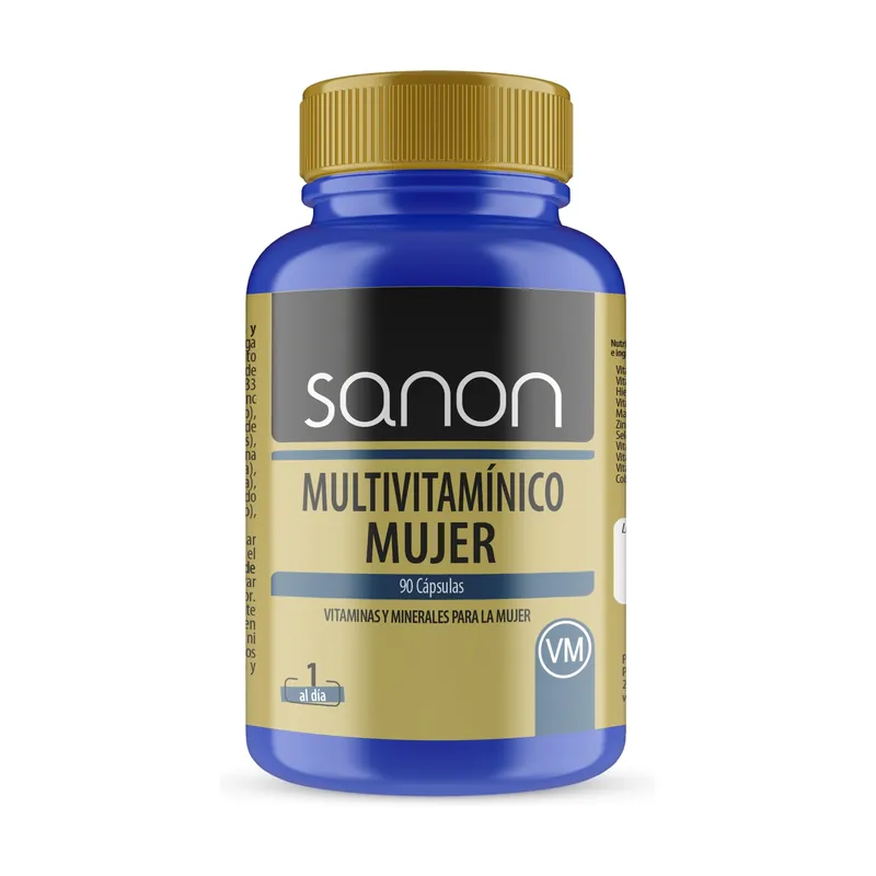Women‘s multivitamin 90 capsules of 550mg Sanon Shop Now