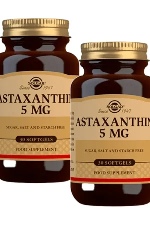 Budget Astaxanthin from Solgar 30 capsules of 5mg