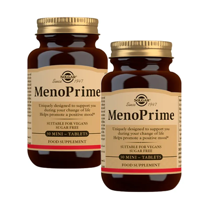 Super Sale Menoprime Bundle 2 units of 30 tablets Solgar
