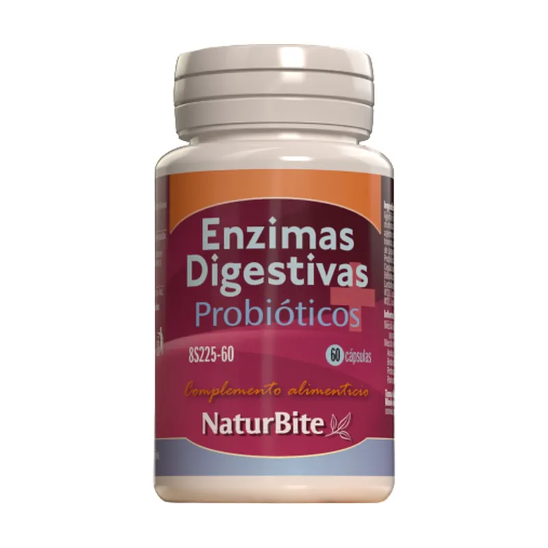 Buy Direct Digestive enzymes and probiotics 60 capsules Naturbite