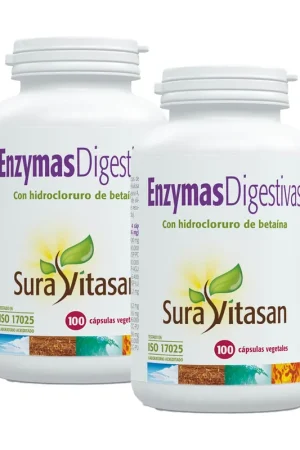 Digestive enzymes Sura Vitasan 100 caps. veg. Time-Limited