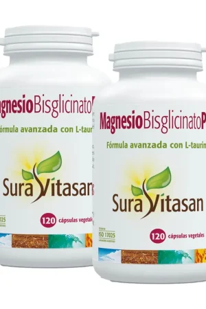 Trending Magnesium bisglycinate plus pack 2 units of 120 capsules Sura Vitasan