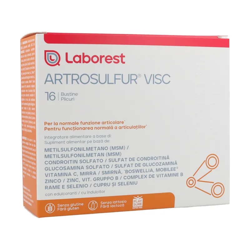 Arthrosulfur visc 16 packets Laborest Cheap
