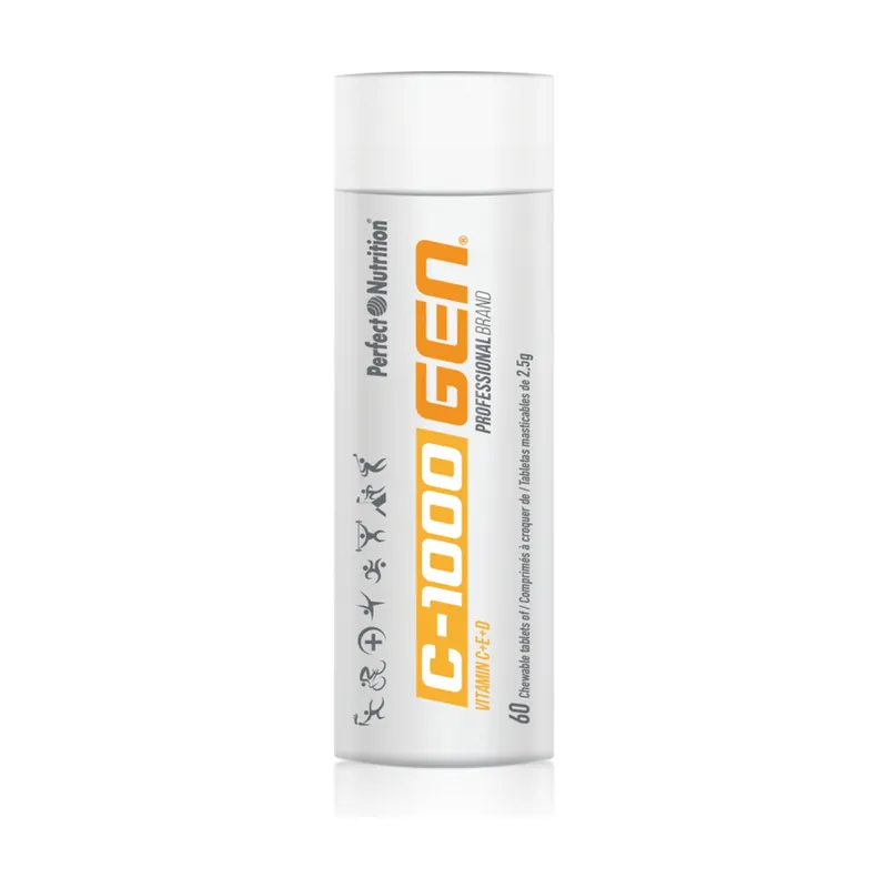 Vitamin C-1000 + vit E + vit D3 60 tablets of 2.5g Gen Professional In Demand