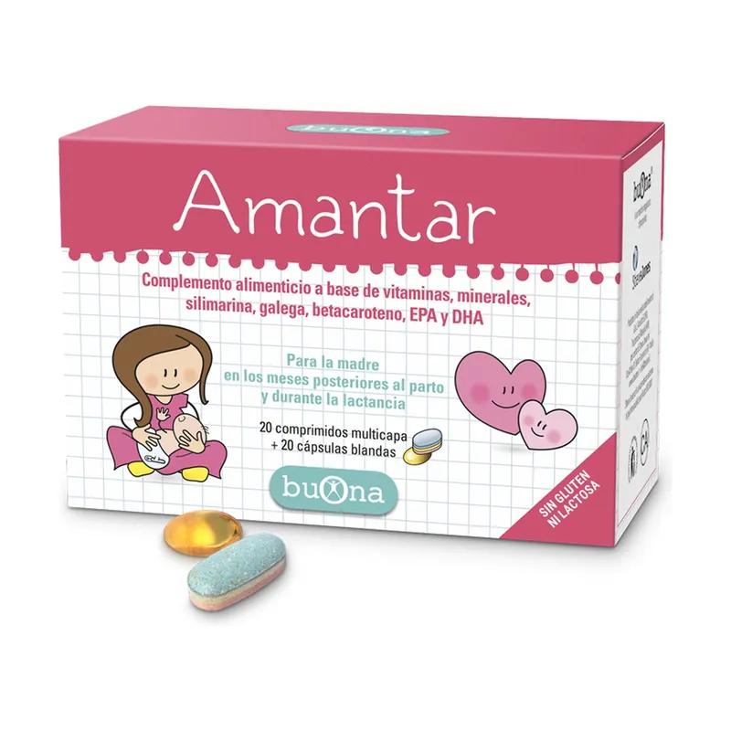 Last Chance Amantar Multi-nutrient (postpartum - breastfeeding) 40 units Buona