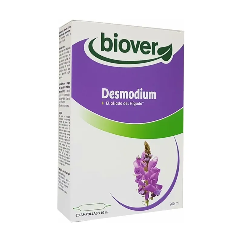 Limited Time Desmodium, liver health 20 ampoules of 10ml Biover