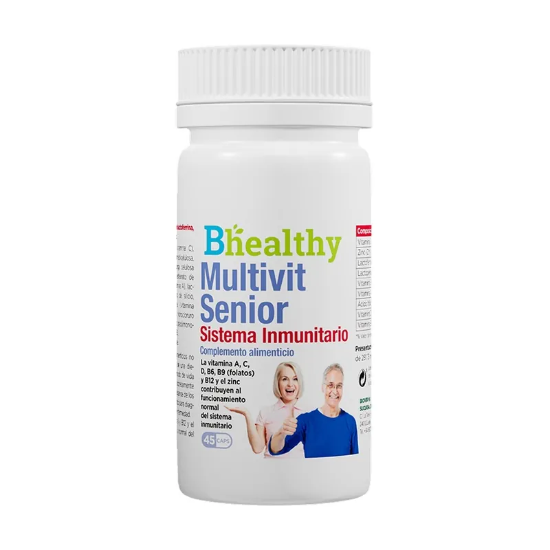 Multivit senior, immune system 45 capsules Bhealthy Genuine