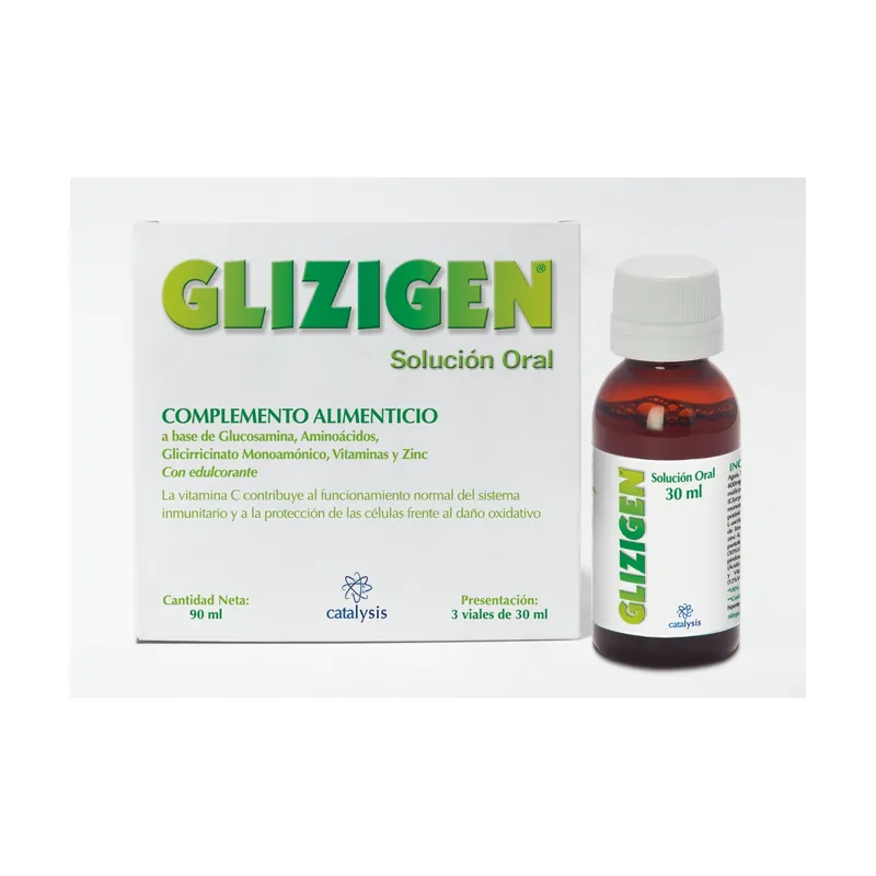 Glizigen oral solution 3 vials of 30ml Catalysis Affordable