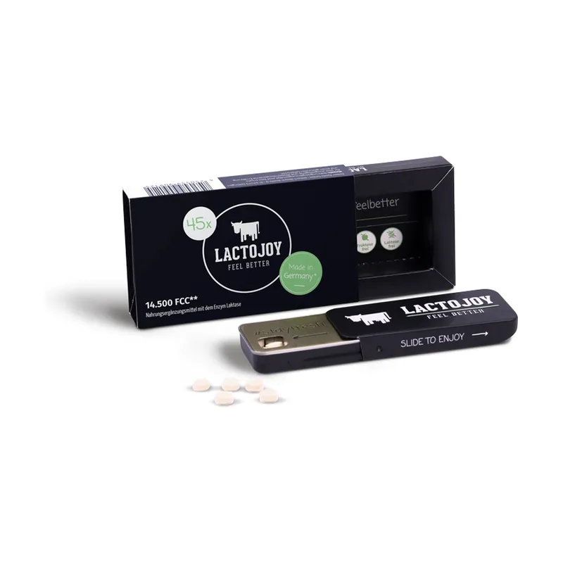 Lactose digestion tablets 45 tablets LactoJoy Hot Picks
