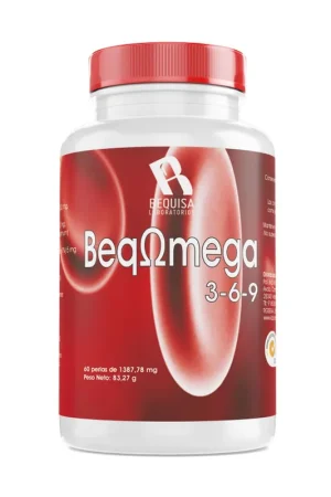 Special Discount Beqomega 3-6-9 fish oil 60 softgels of 1387.78mg BEQUISA