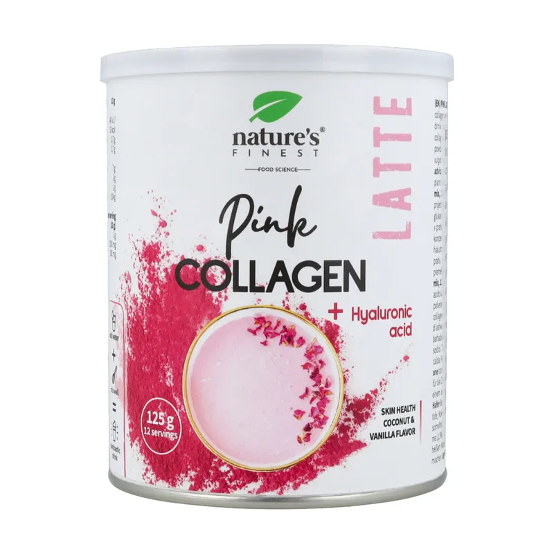 Pink Collagen powdered pink latte collagen drink 125 g of powder Nature‘s Finest Direct From Factory