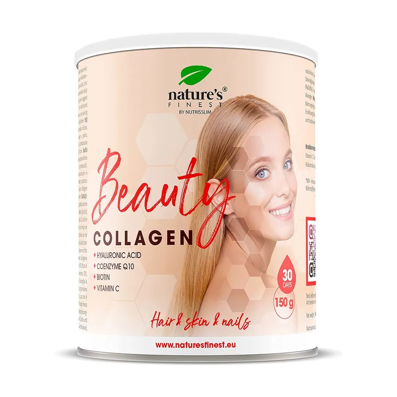 Price Cut Beauty Collagen collagen with hyaluronic acid, coenzyme Q10, Biotin and vitamin C 150 g of powder Nature‘s Finest