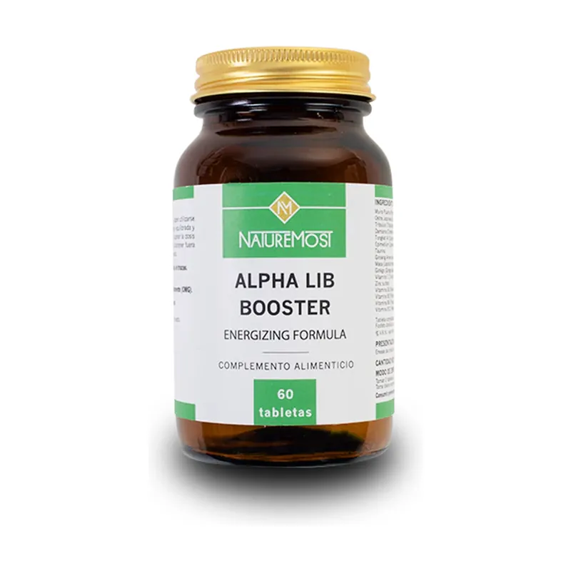 Sale Alpha lib booster invigorating and energizing 60 tablets of 1500mg Naturemost