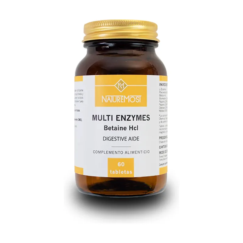 Multienzymes 60 tablets of 1600mg Naturemost Top Rated