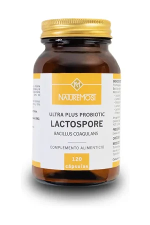 Fan Favorite Ultra plus probiotic lactospore probiotics 120 capsules of 565mg Naturemost