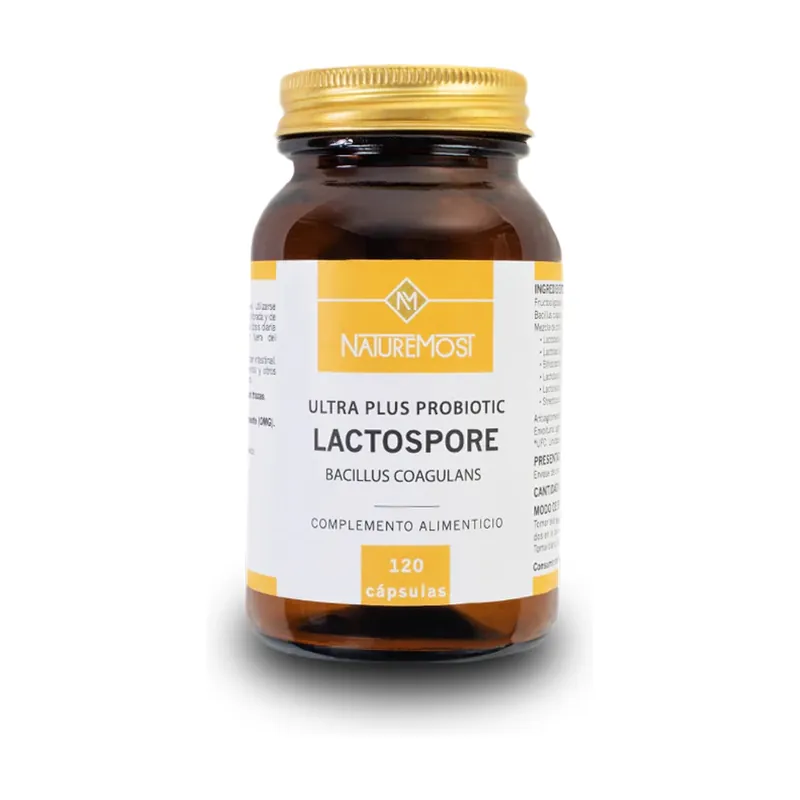 Fan Favorite Ultra plus probiotic lactospore probiotics 120 capsules of 565mg Naturemost
