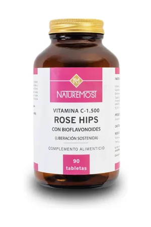 Today Only Vitamin C 1,500 with rose hips 90 tablets of 2084mg Naturemost