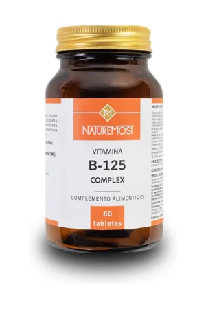 Vitamin B-125 complex 60 tablets of 1600mg Naturemost Trusted Brand