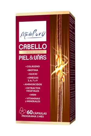 Buy Direct Hair, skin and nails 60 vegetable capsules Estado Puro
