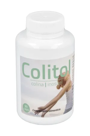 Colitol, muscle relaxant 90 capsules of 734mg Saludalkalina Buy Direct