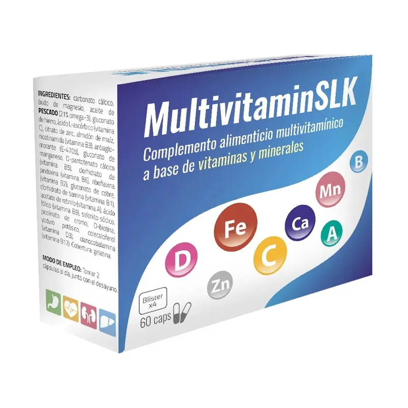 Direct From Factory multivitamin slk 60 capsules Saludalkalina