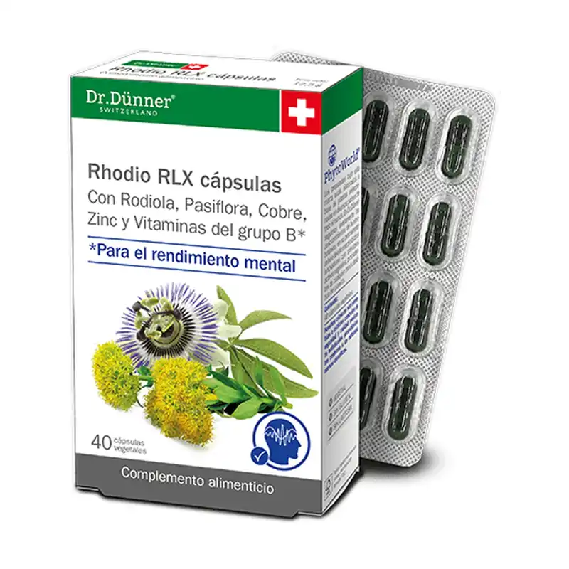 In Demand Rhodio rlx pw rhodiola energy and vitality 40 capsules Salus