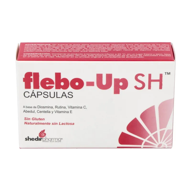 Flebo-Up SH blood flow 30 capsules Shedir Pharma Weekend Sale