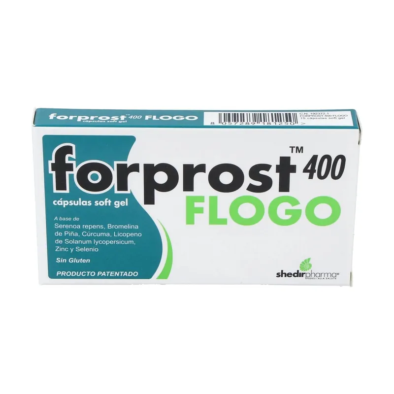 While Supplies Last Forprost 400 flogo prostate health 15 softgels Shedir Pharma