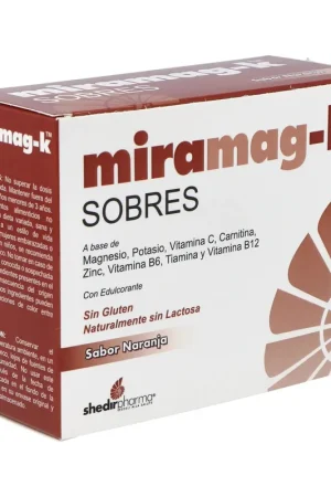 Miramag-k energy metabolism 20 packets of 4.6g Shedir Pharma Hot Deal